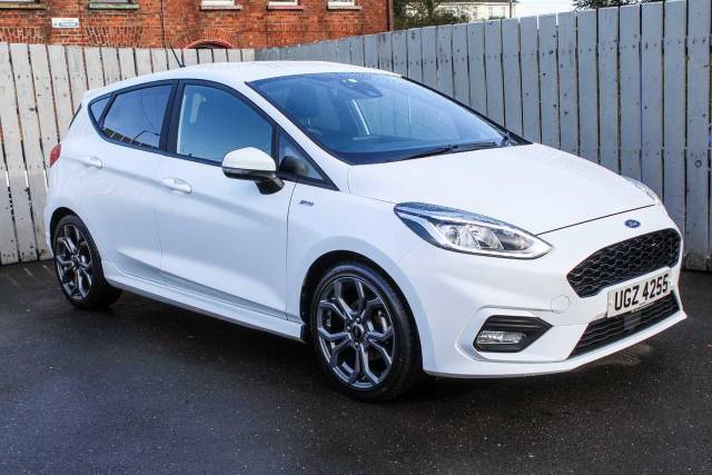 Ford Fiesta 1.0T (155ps) ST-Line Edition EcoBoost (mHEV Hatchback Petrol White