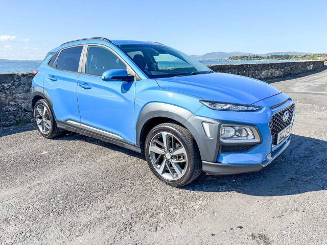 Hyundai Kona SUV 1.0 T-GDi (120ps) Premium 2WD Hatchback Petrol Blue