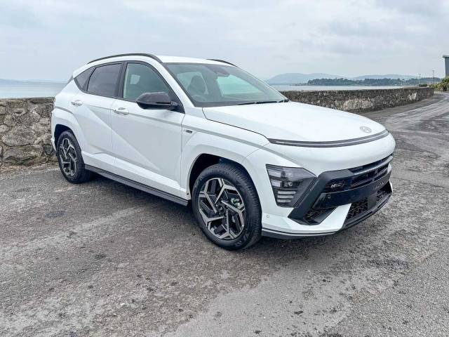 Hyundai Kona 1.6T 138 N Line S 5dr Hatchback Petrol White