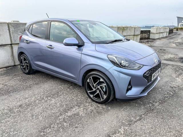 Hyundai i10 1.2 [79] Premium 5dr Auto [Nav] Hatchback Petrol Blue
