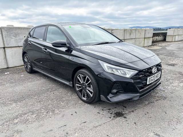 Hyundai i20 1.0T GDi 48V MHD 120 N Line 5dr Hatchback Petrol Black