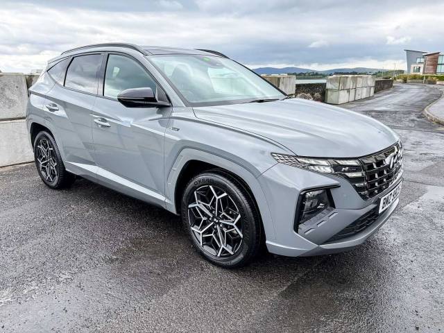 Hyundai TUCSON 1.6 TGDi Hybrid 230 N Line S 5dr 2WD Auto 4x4 vehicle Hybrid Grey