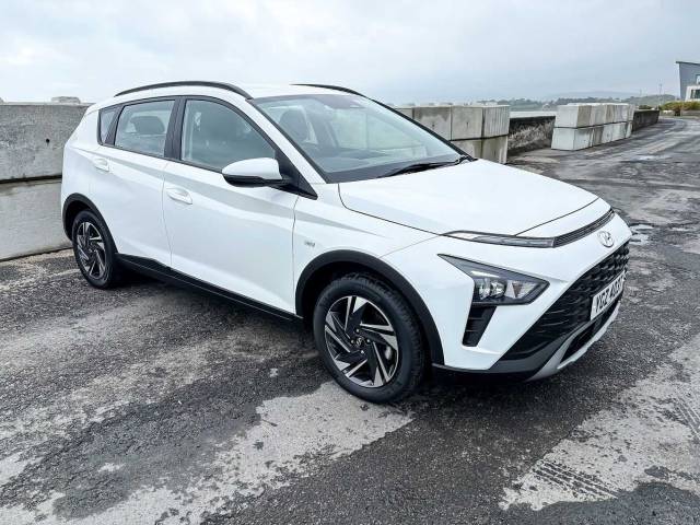 Hyundai BAYON 1.0 TGDi 48V MHEV SE Connect 5dr Hatchback Petrol White