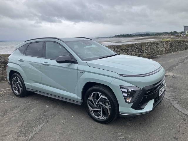 Hyundai KONA 1.6 GDi Hybrid N Line 5dr DCT Hatchback Hybrid Green