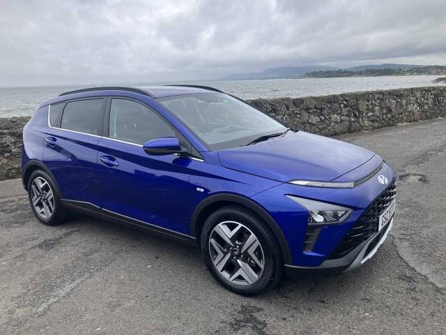 Hyundai BAYON 1.0 TGDi 48V MHEV Premium 5dr Hatchback Petrol Blue