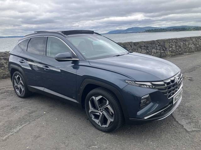 Hyundai TUCSON 1.6 TGDi Hybrid 230 Ultimate 5dr 2WD Auto 4x4 vehicle Hybrid Blue