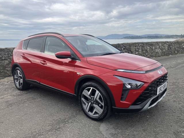 Hyundai BAYON 1.0 TGDi 48V MHEV Premium 5dr DCT Hatchback Petrol Red