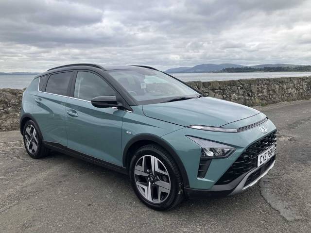 Hyundai BAYON 1.0 TGDi 48V MHEV Ultimate 5dr DCT Hatchback Petrol Green