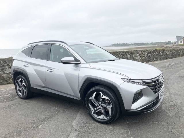 Hyundai TUCSON 1.6 TGDi Hybrid 230 Premium 5dr 2WD Auto 4x4 vehicle Hybrid Silver