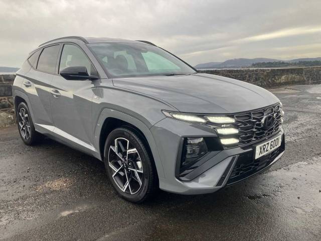 Hyundai TUCSON 1.6T 239 Hybrid N Line Edition 5dr Auto 4x4 vehicle Hybrid Grey