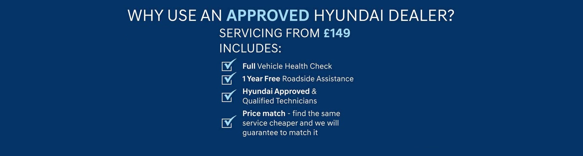 Why use an approved Hyundai Dealer?