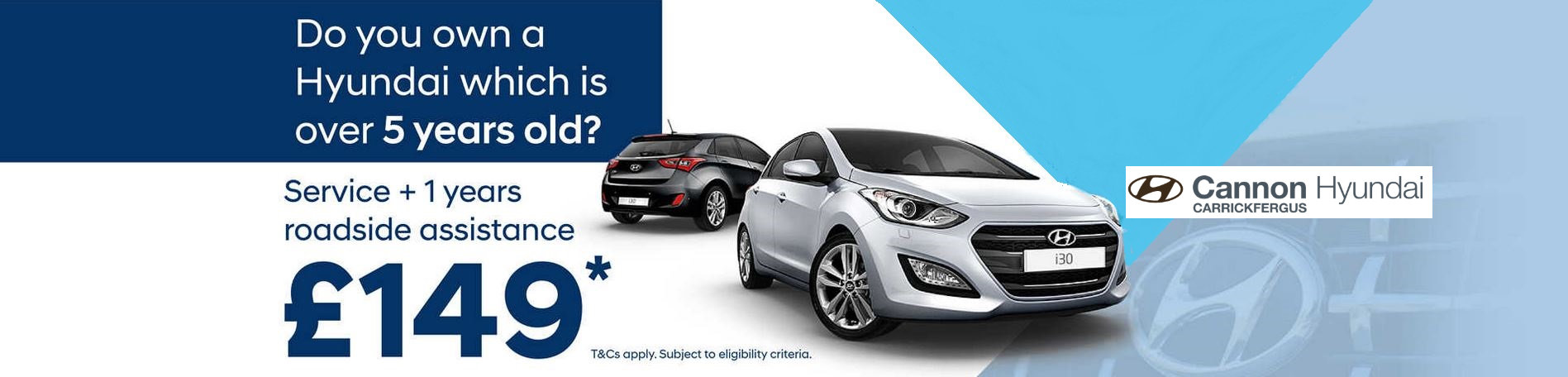 Hyundai Servicing Offer 5 Years or Older